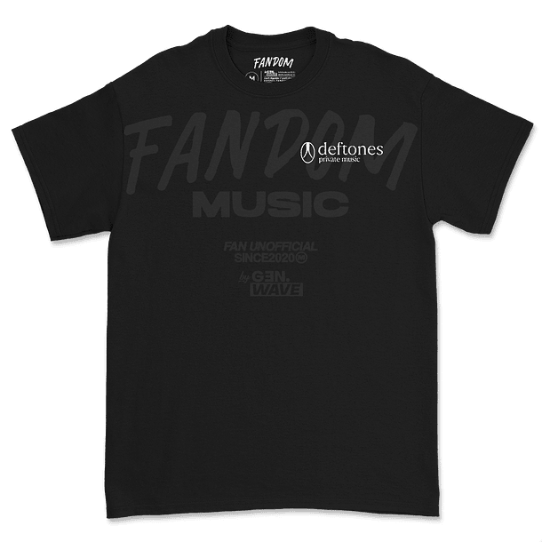 Deftones · Track List PM Polera 7