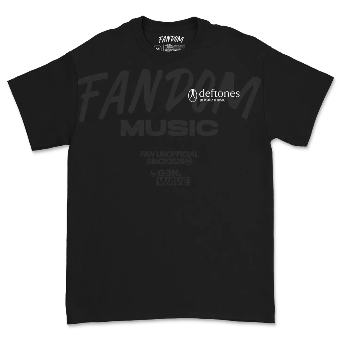 Deftones · Track List PM Polera 7