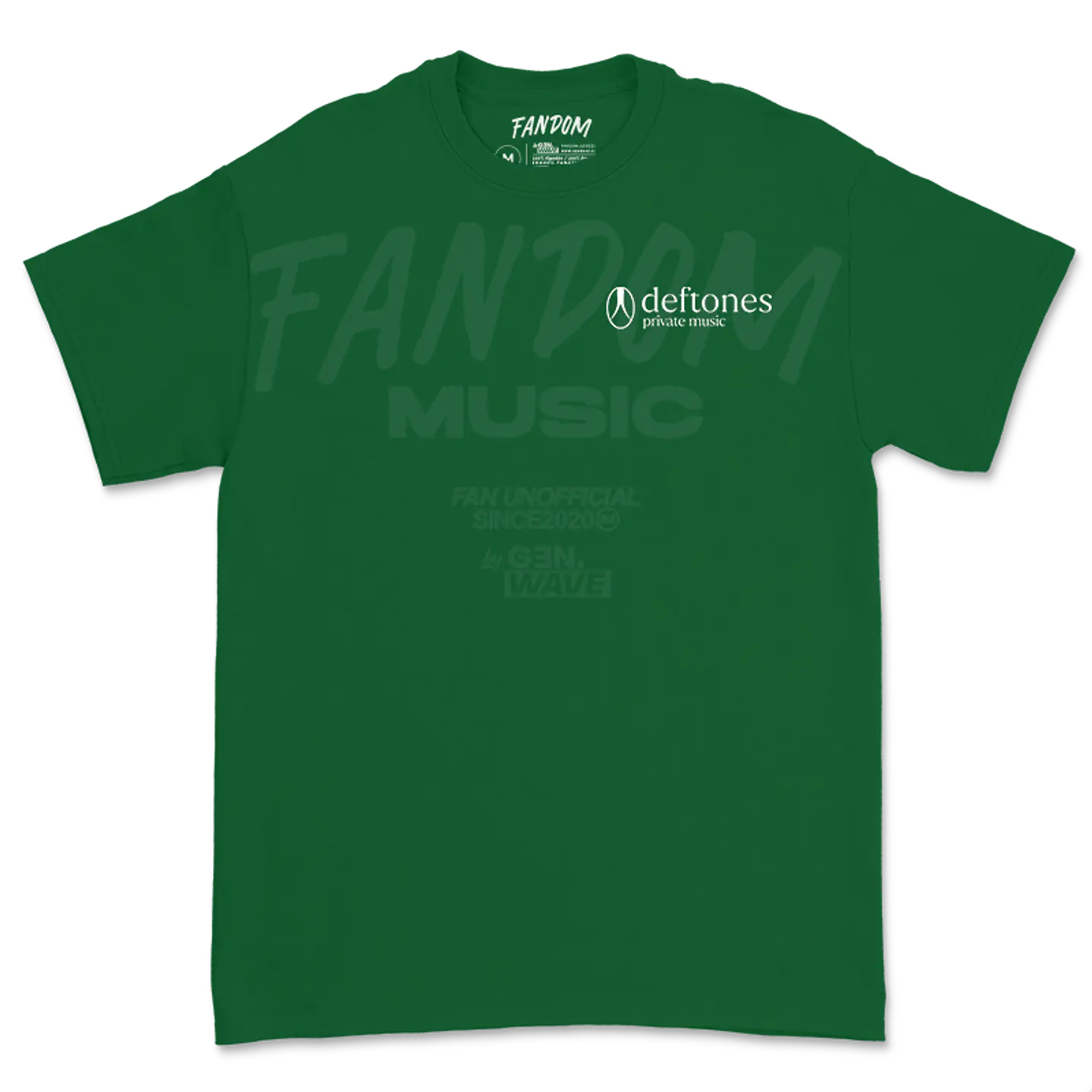Deftones · Track List PM Polera 6