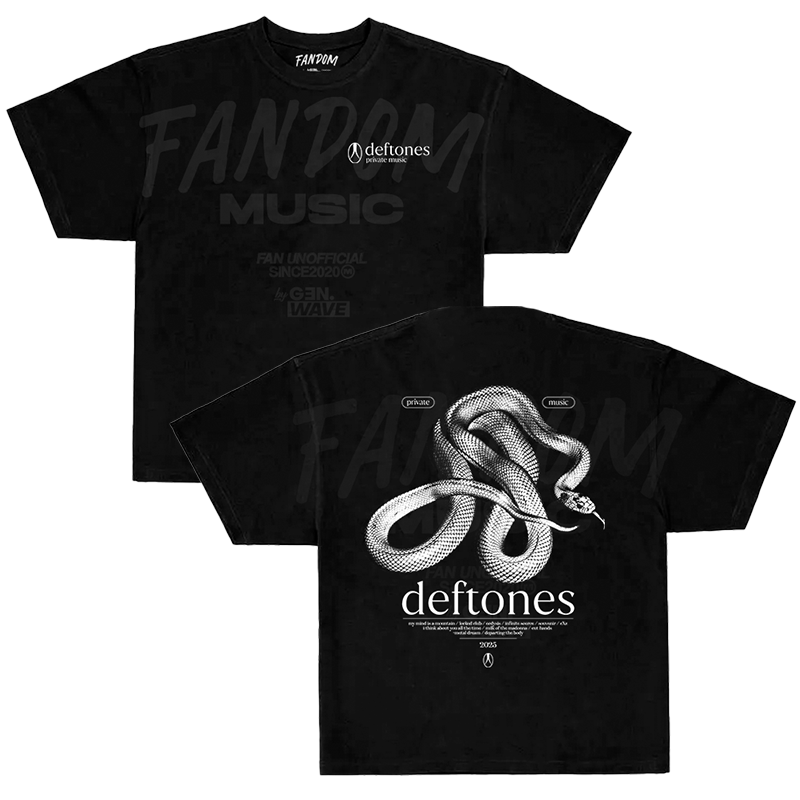 Deftones · Track List PM OVERSIZE