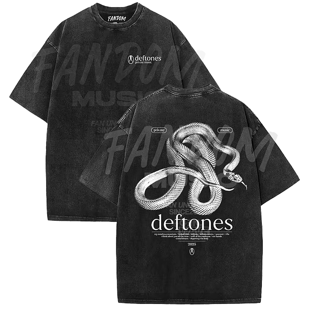 Deftones · Track List PM ACID WASH 3
