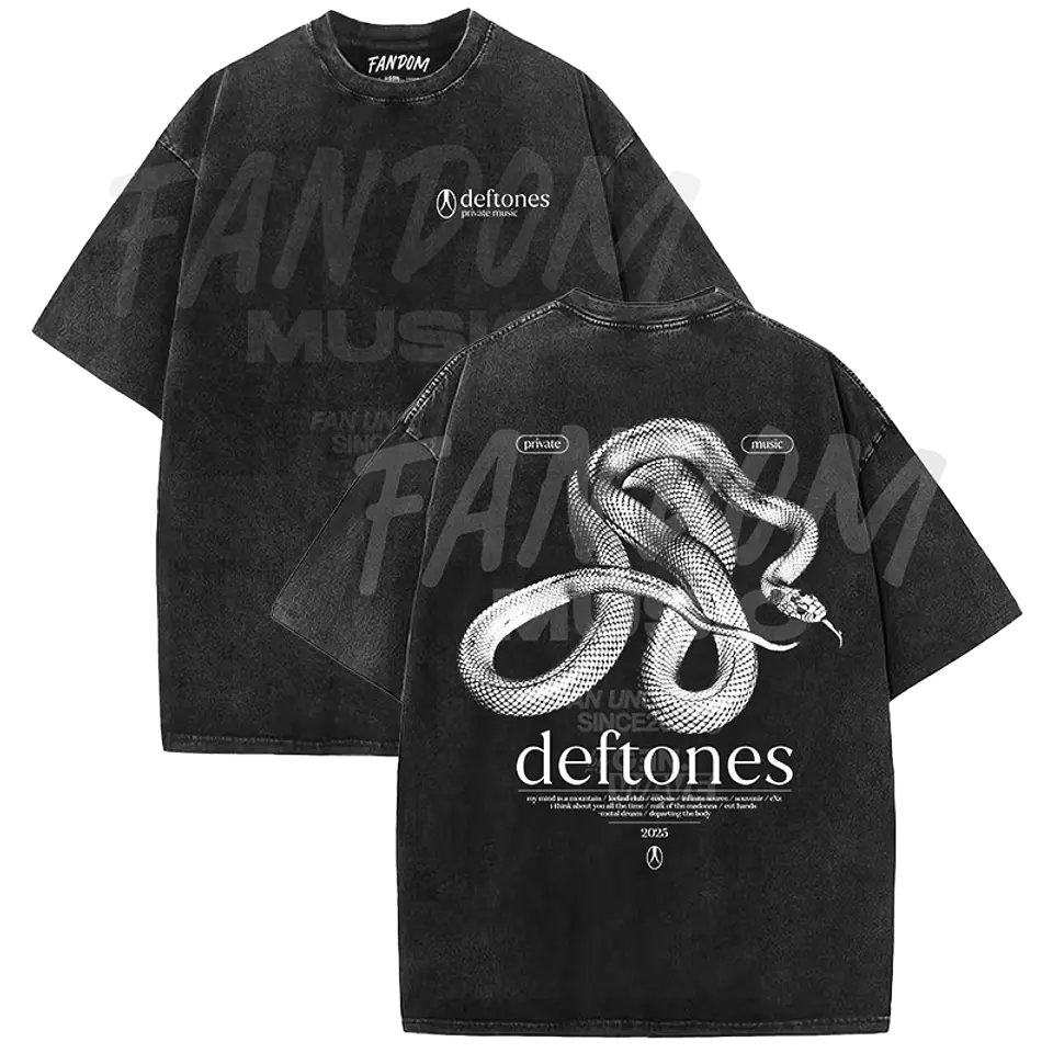 Deftones · Track List PM ACID WASH 3