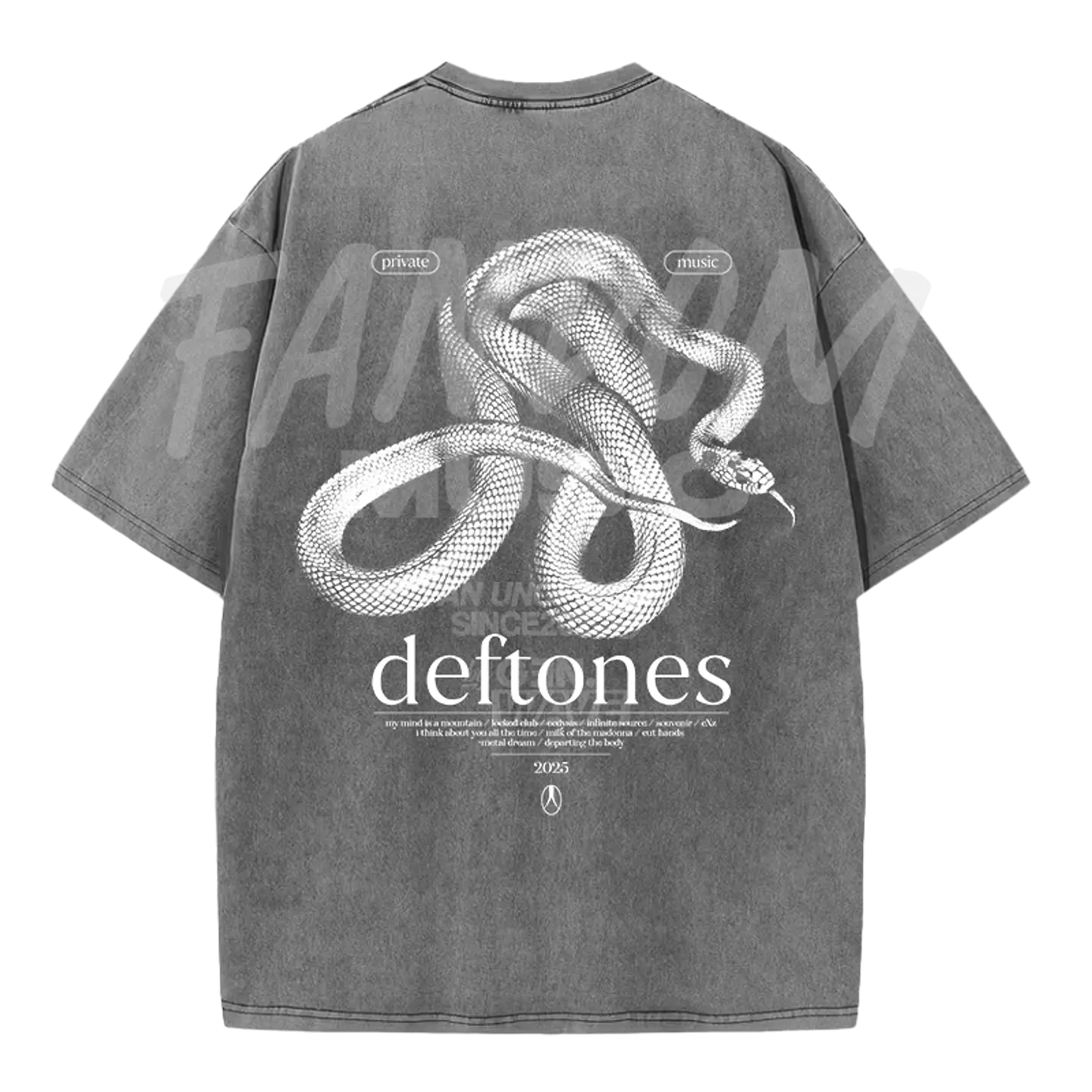 Deftones · Track List PM ACID WASH 6