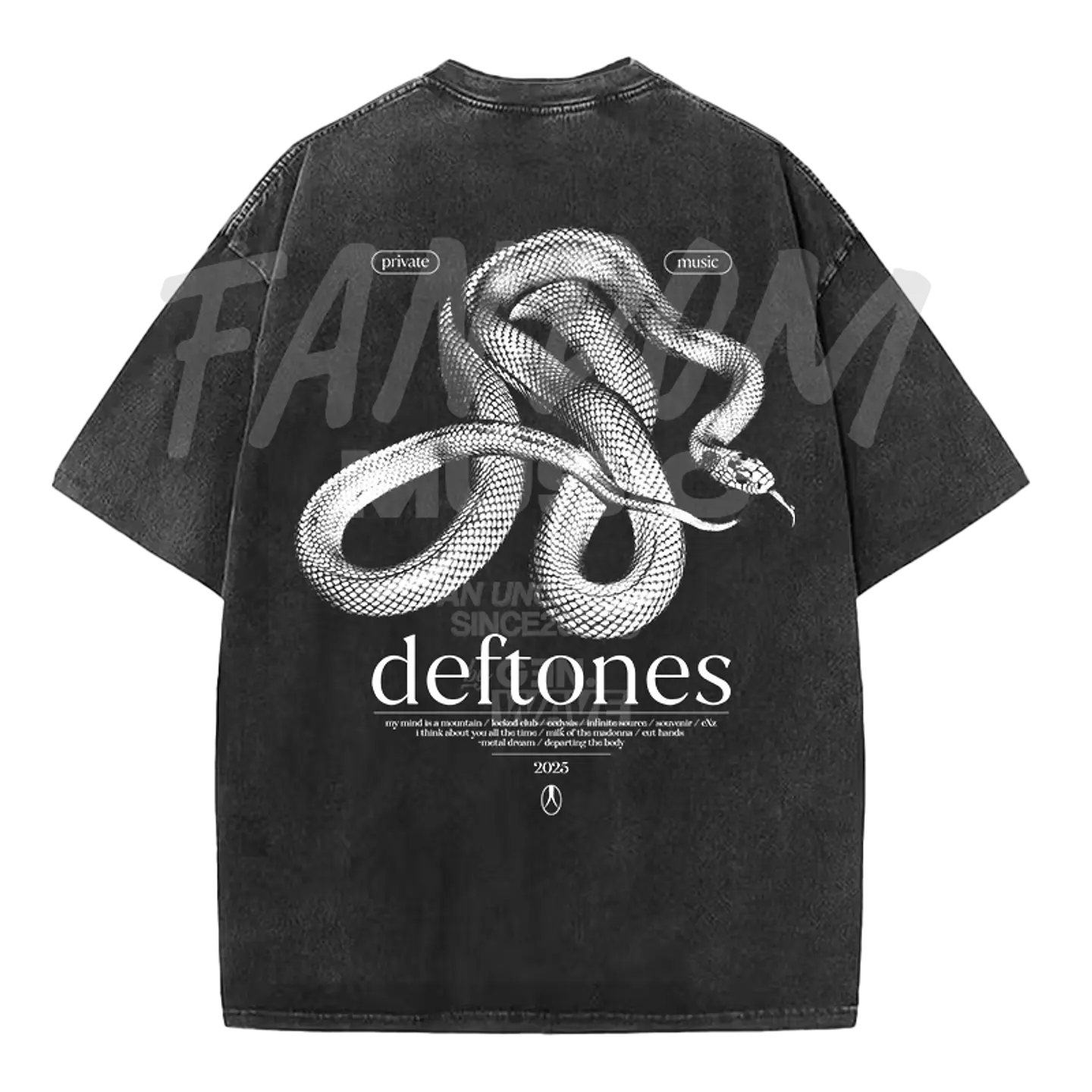 Deftones · Track List PM ACID WASH 7