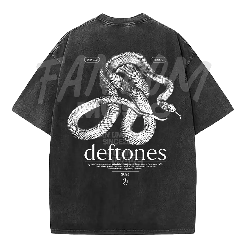 Deftones · Track List PM ACID WASH 7