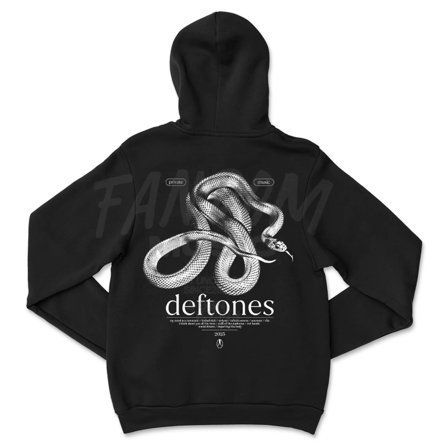 Deftones · Track List PM Hoodie 2