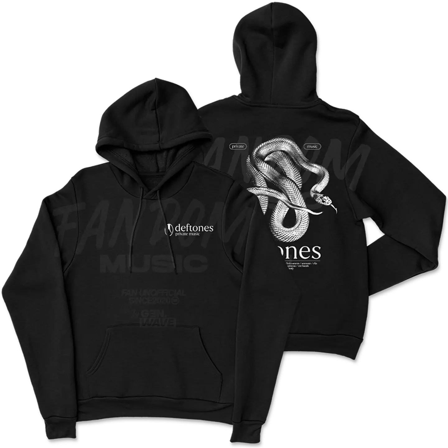 Deftones · Track List PM Hoodie 1