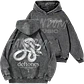 Deftones · Track List PM Hoodie Acid Wash - Miniatura 1