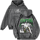 Doechii · Alligator Hoodie Acid Wash 1