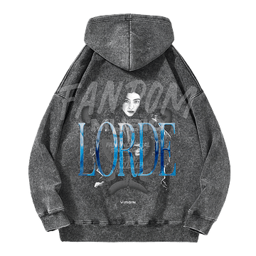 Lorde · Virgin Hoodie Acid Wash