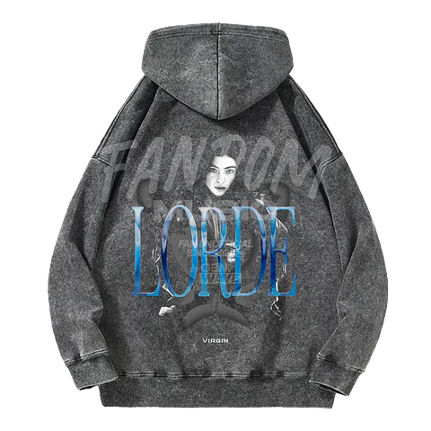 Lorde · Virgin Hoodie Acid Wash