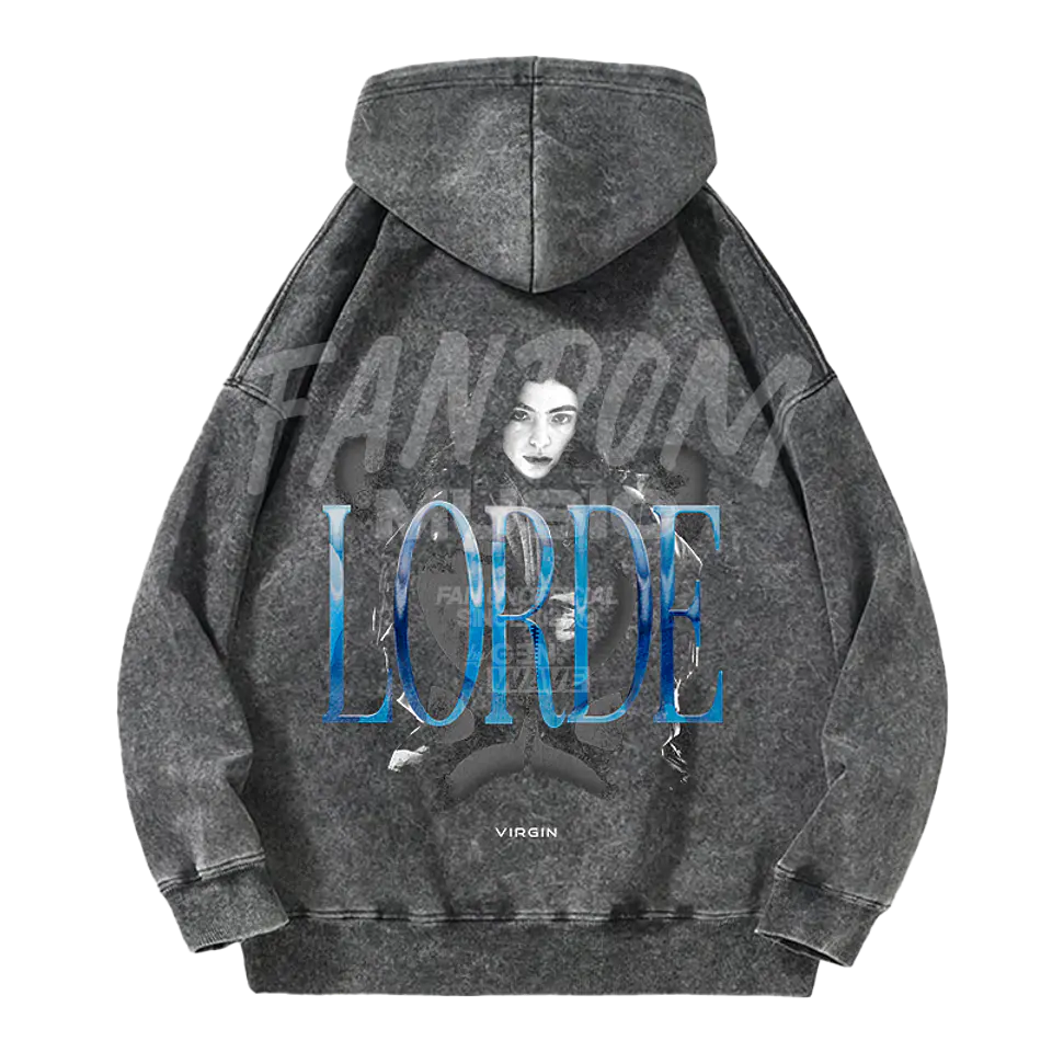 Lorde · Virgin Hoodie Acid Wash 2