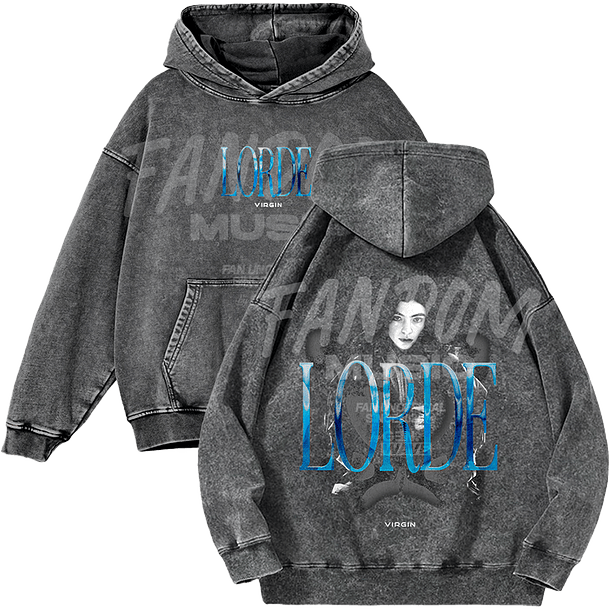 Lorde · Virgin Hoodie Acid Wash 1