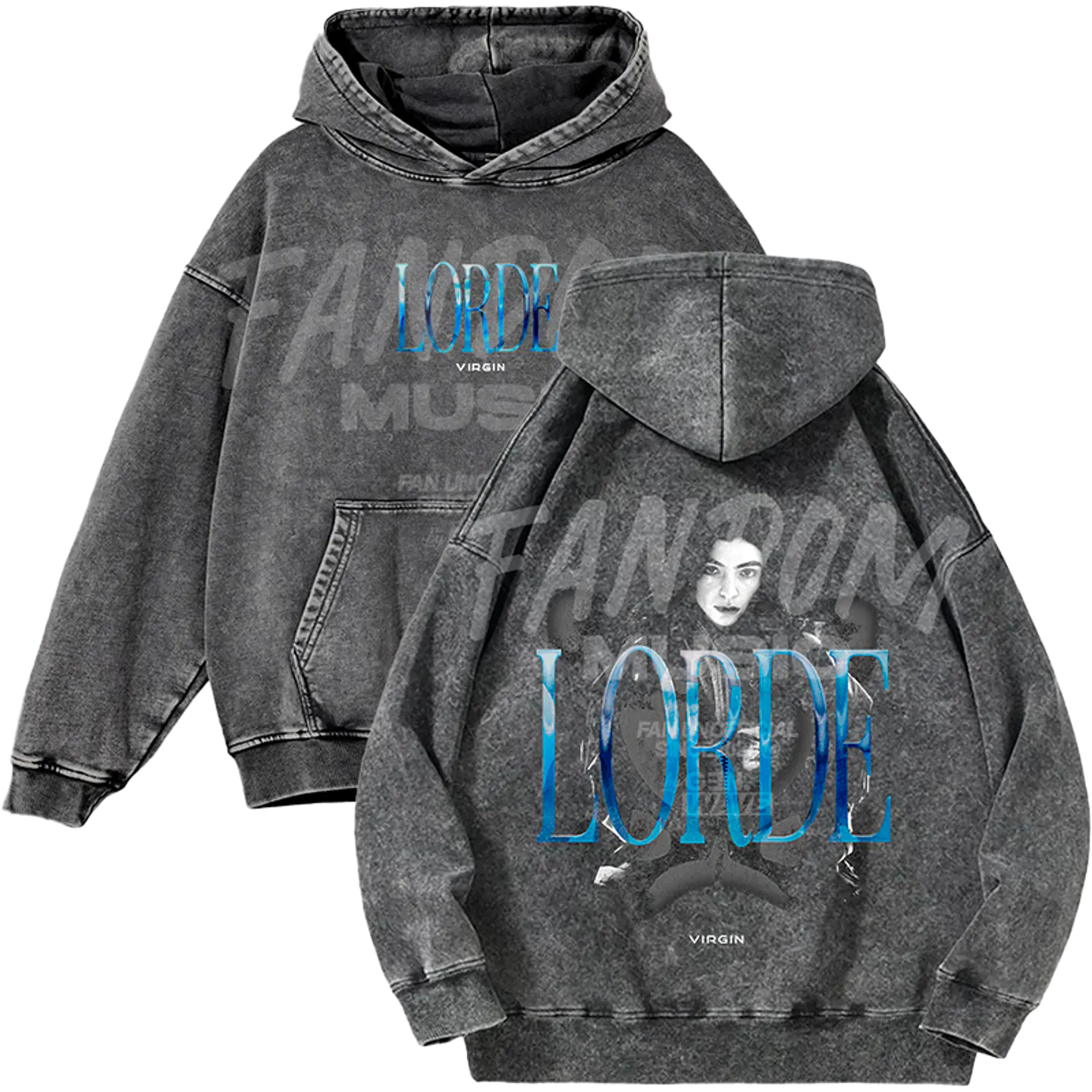 Lorde · Virgin Hoodie Acid Wash 1