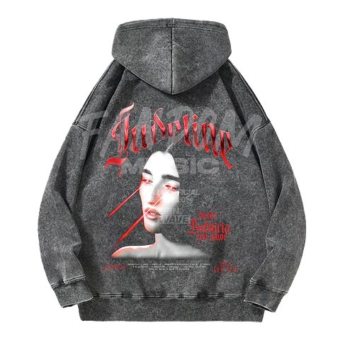 Judeline · Bodhiria Hoodie Acid Wash