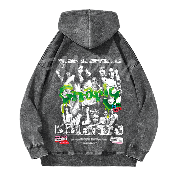 Katseye · Gnarly Hoodie Acid Wash 2