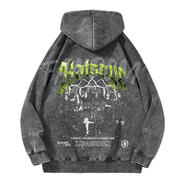 Katseye · Beautiful Chaos Hoodie Acid Wash