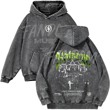 Katseye · Beautiful Chaos Hoodie Acid Wash