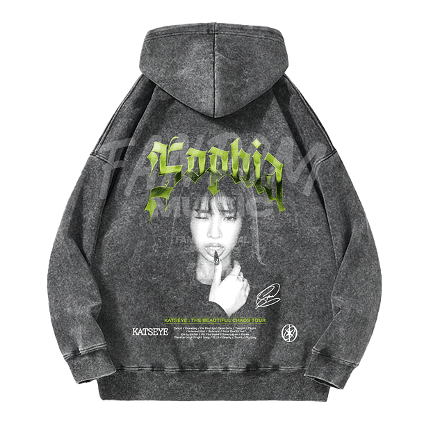 Katseye · Sophia Hoodie Acid Wash 2