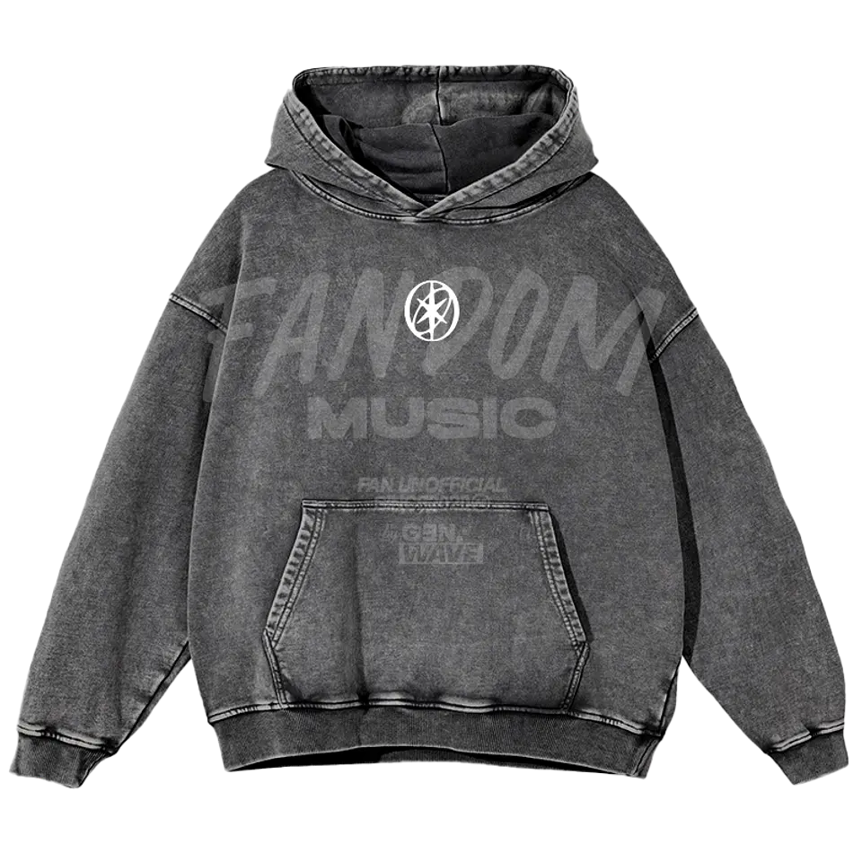 Katseye · Daniela Hoodie Acid Wash 3