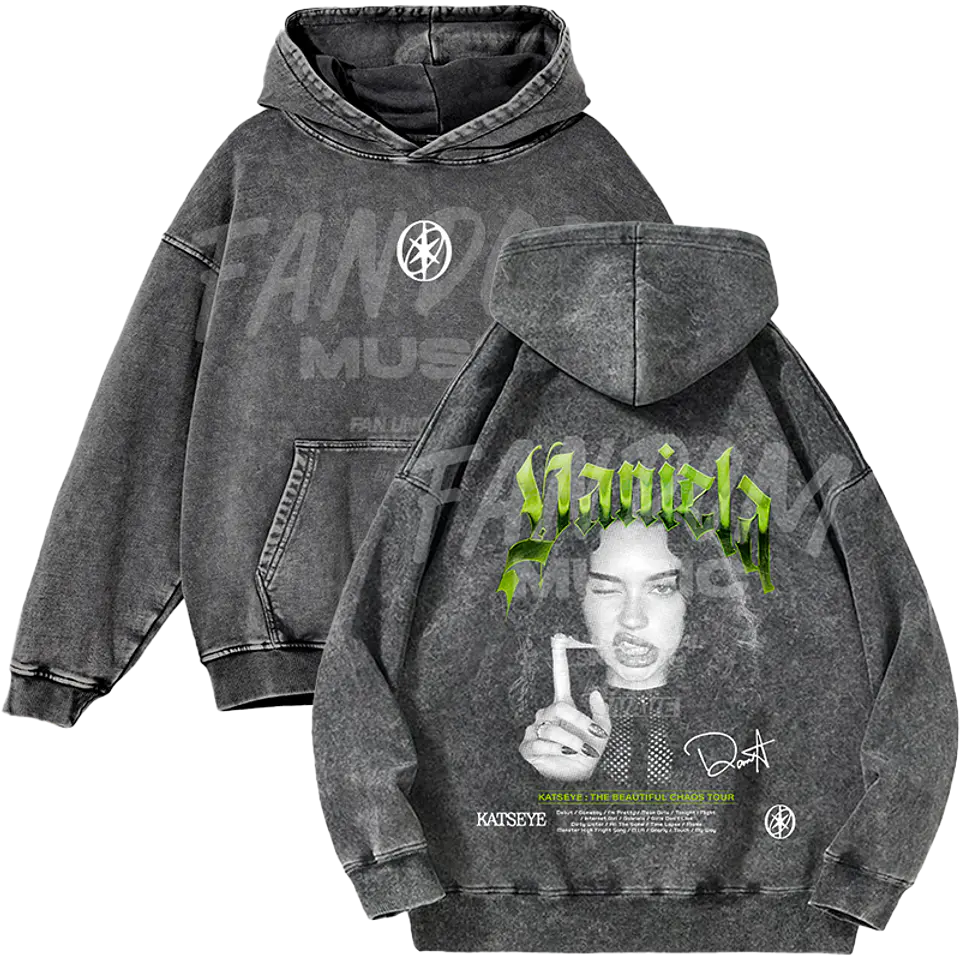 Katseye · Daniela Hoodie Acid Wash 1