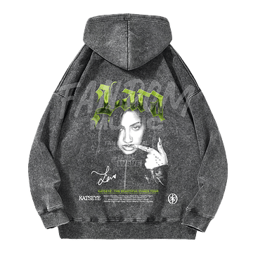 Katseye · Lara Hoodie Acid Wash
