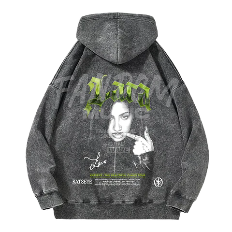 Katseye · Lara Hoodie Acid Wash