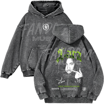 Katseye · Lara Hoodie Acid Wash