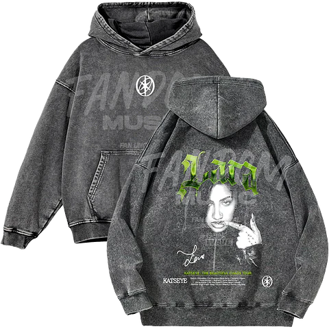 Katseye · Lara Hoodie Acid Wash