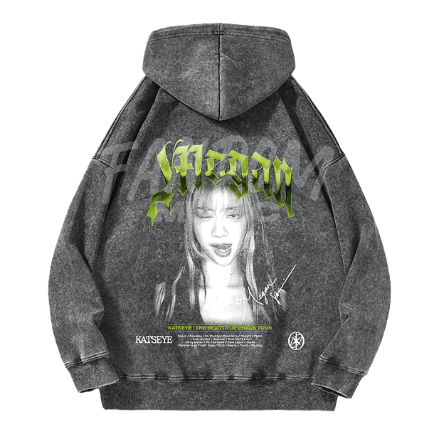 Katseye · Megan Hoodie Acid Wash 2