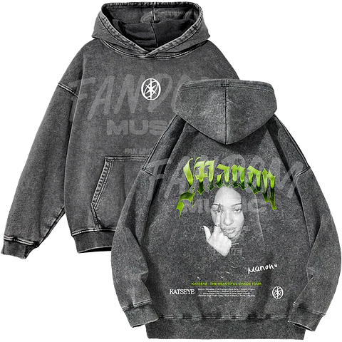 Katseye · Manon Hoodie Acid Wash
