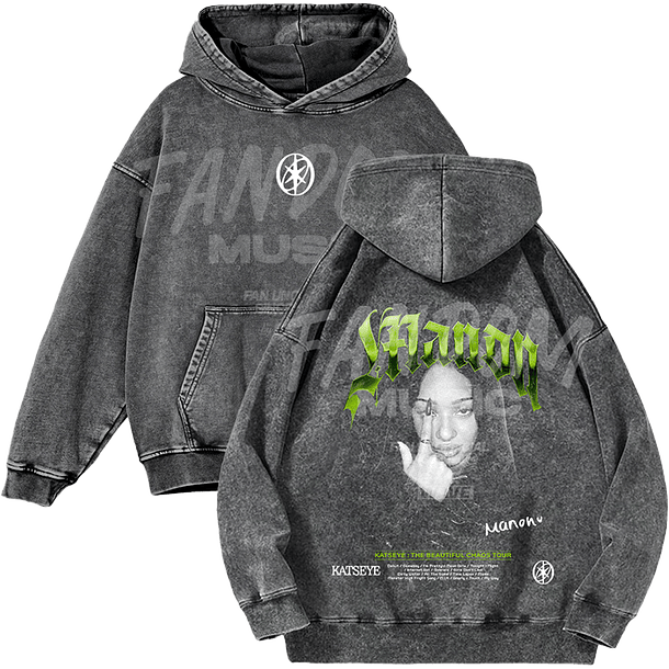 Katseye · Manon Hoodie Acid Wash 1