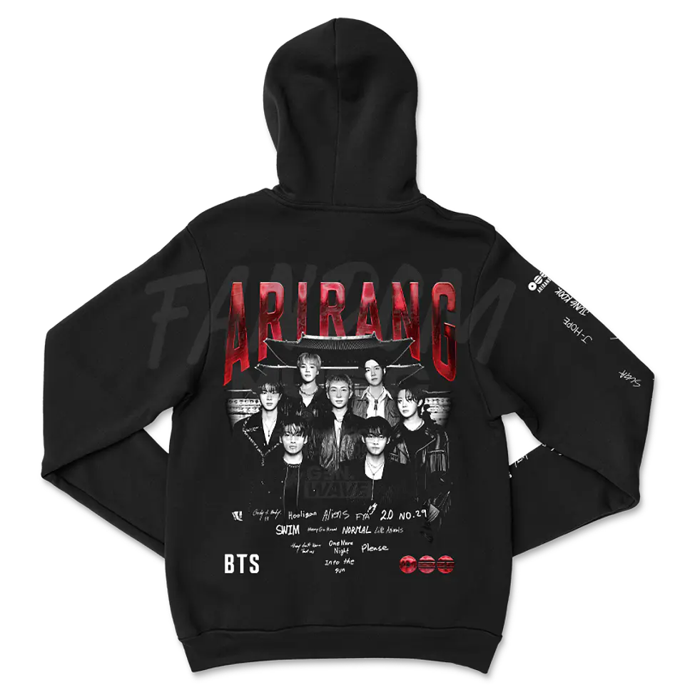 BTS · Arirang Hoodie 2