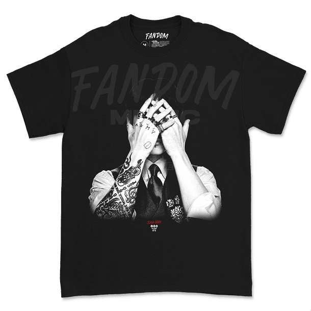 BTS · Jungkook Black Polera 1