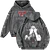 BTS · Jungkook Black Hoodie Acid Wash