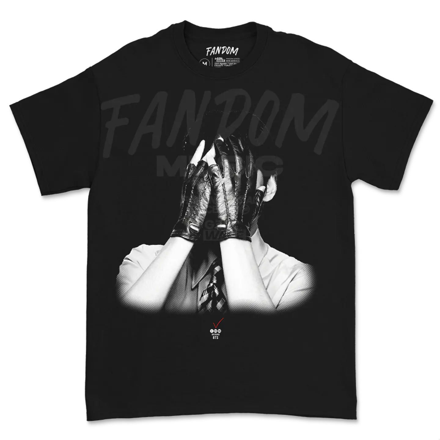 BTS · V Black Polera 1