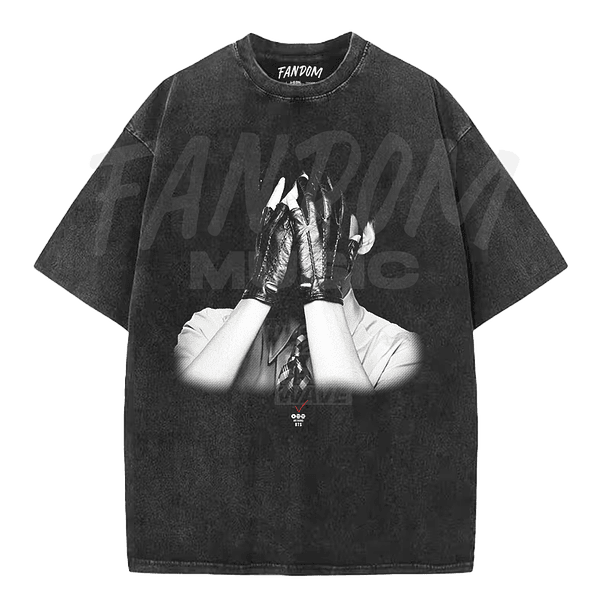 BTS · V Black ACID WASH 1