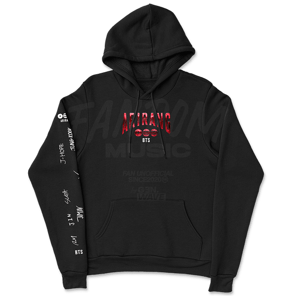 BTS · V Black Hoodie 3