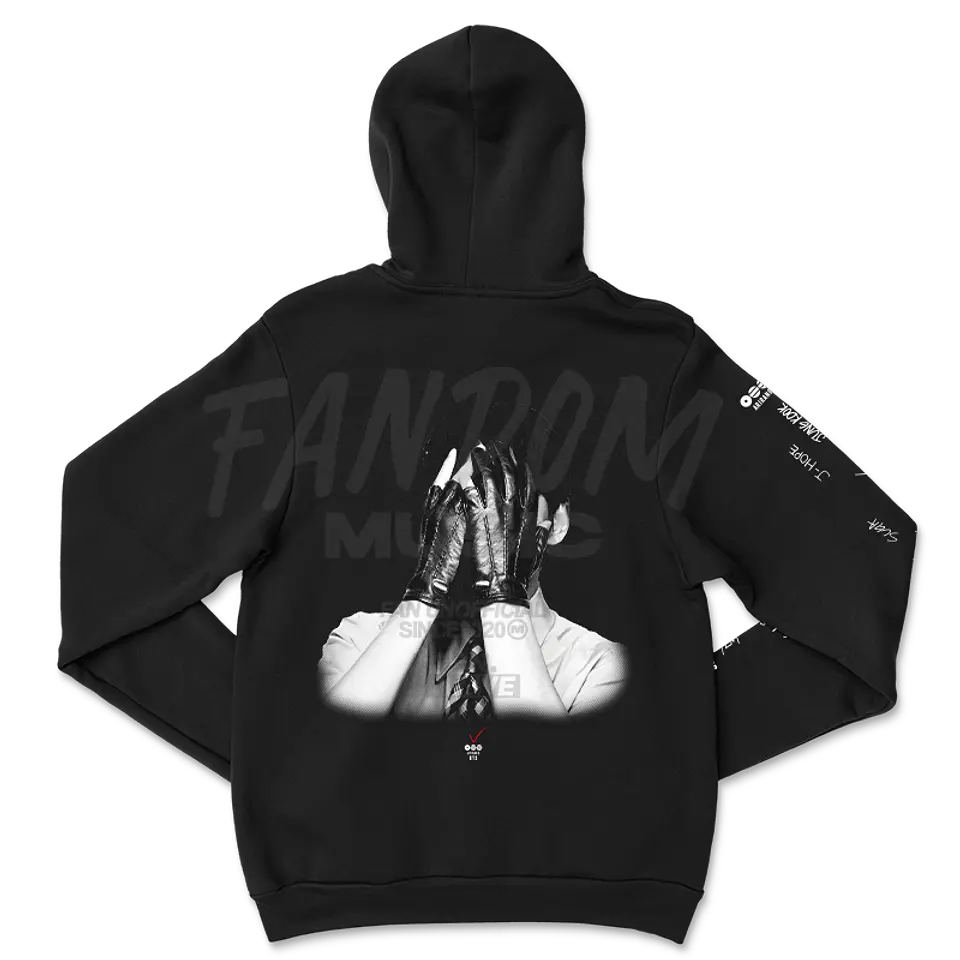BTS · V Black Hoodie 2