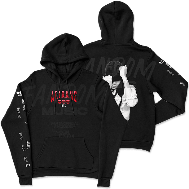 BTS · J-Hope Black Hoodie 1