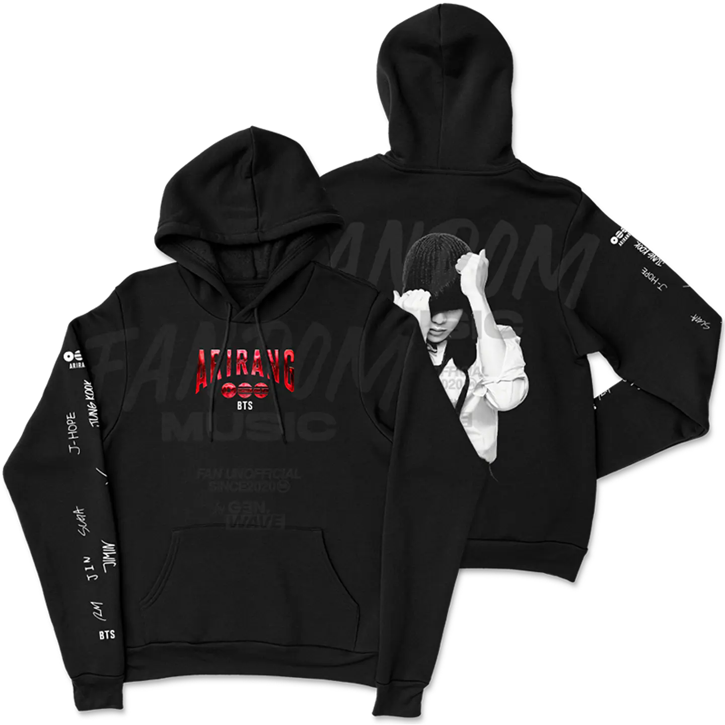 BTS · J-Hope Black Hoodie 1