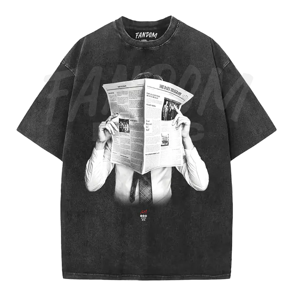 BTS · RM Black ACID WASH 1
