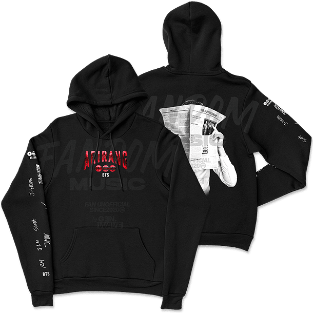 BTS · RM Black Hoodie 1