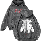 BTS · RM Black Hoodie Acid Wash 1