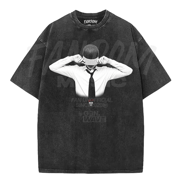 BTS · Jin Black ACID WASH 1