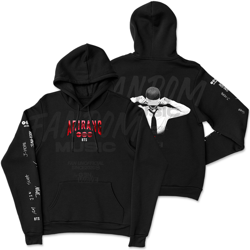 BTS · Jin Black Hoodie