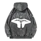 BTS · Jin Black Hoodie Acid Wash - Miniatura 2