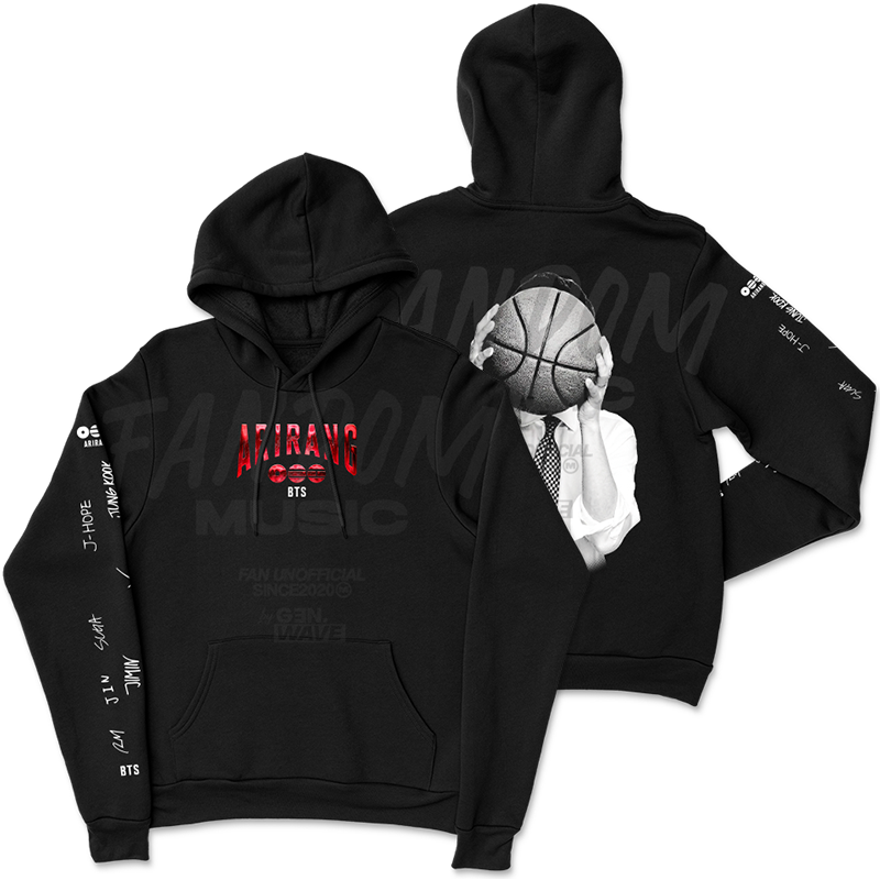 BTS · Suga Black Hoodie
