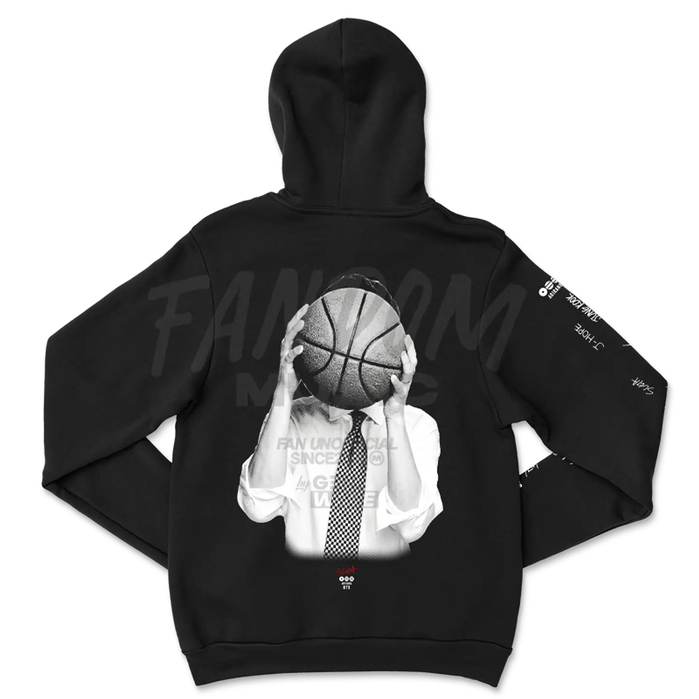 BTS · Suga Black Hoodie 2