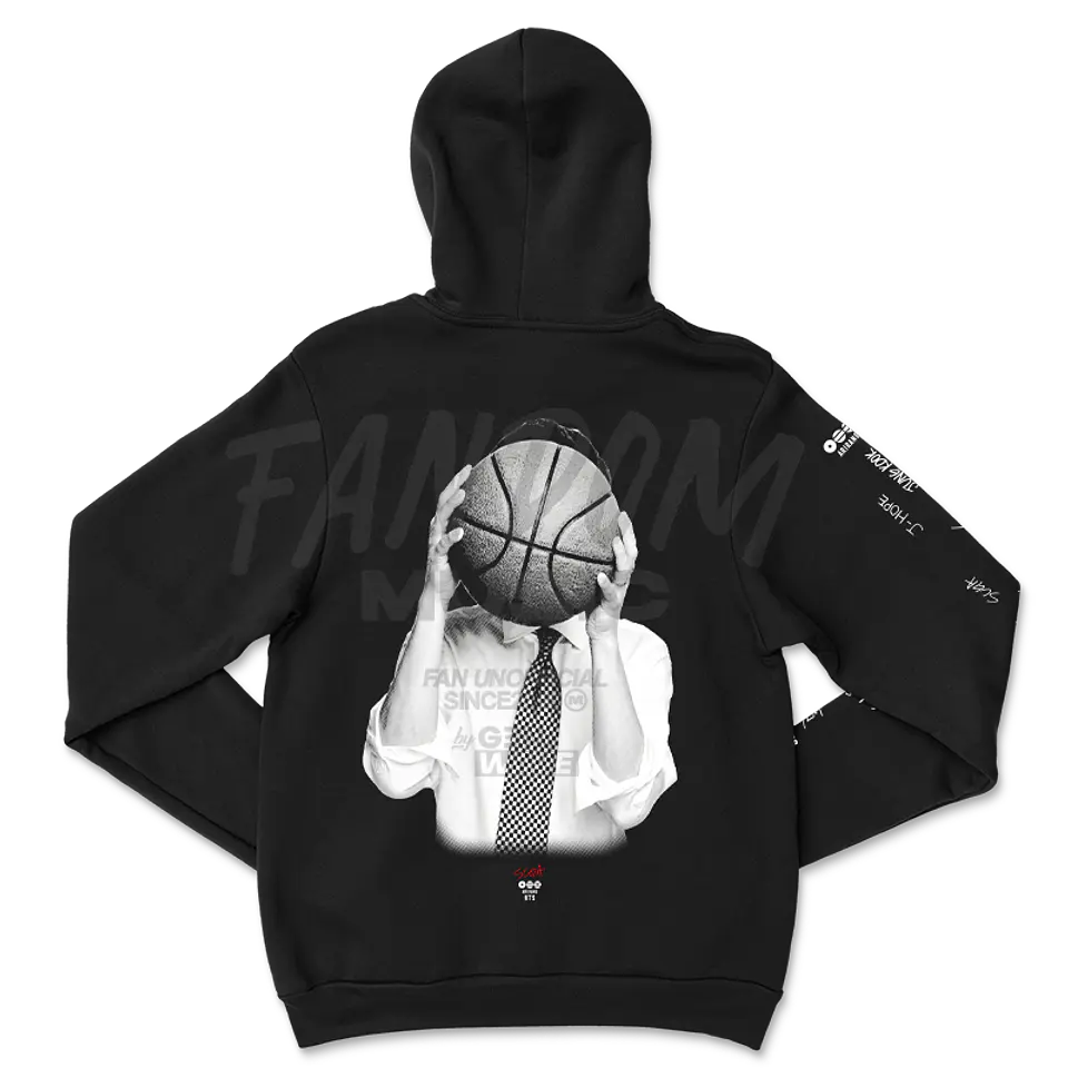BTS · Suga Black Hoodie 2
